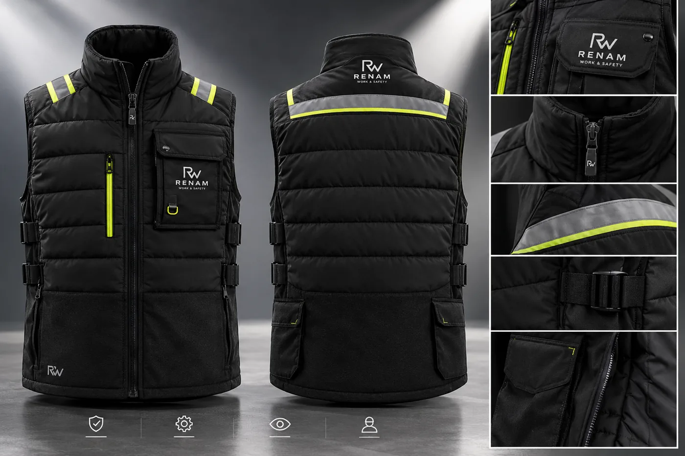 Illustration de gilet de travail
